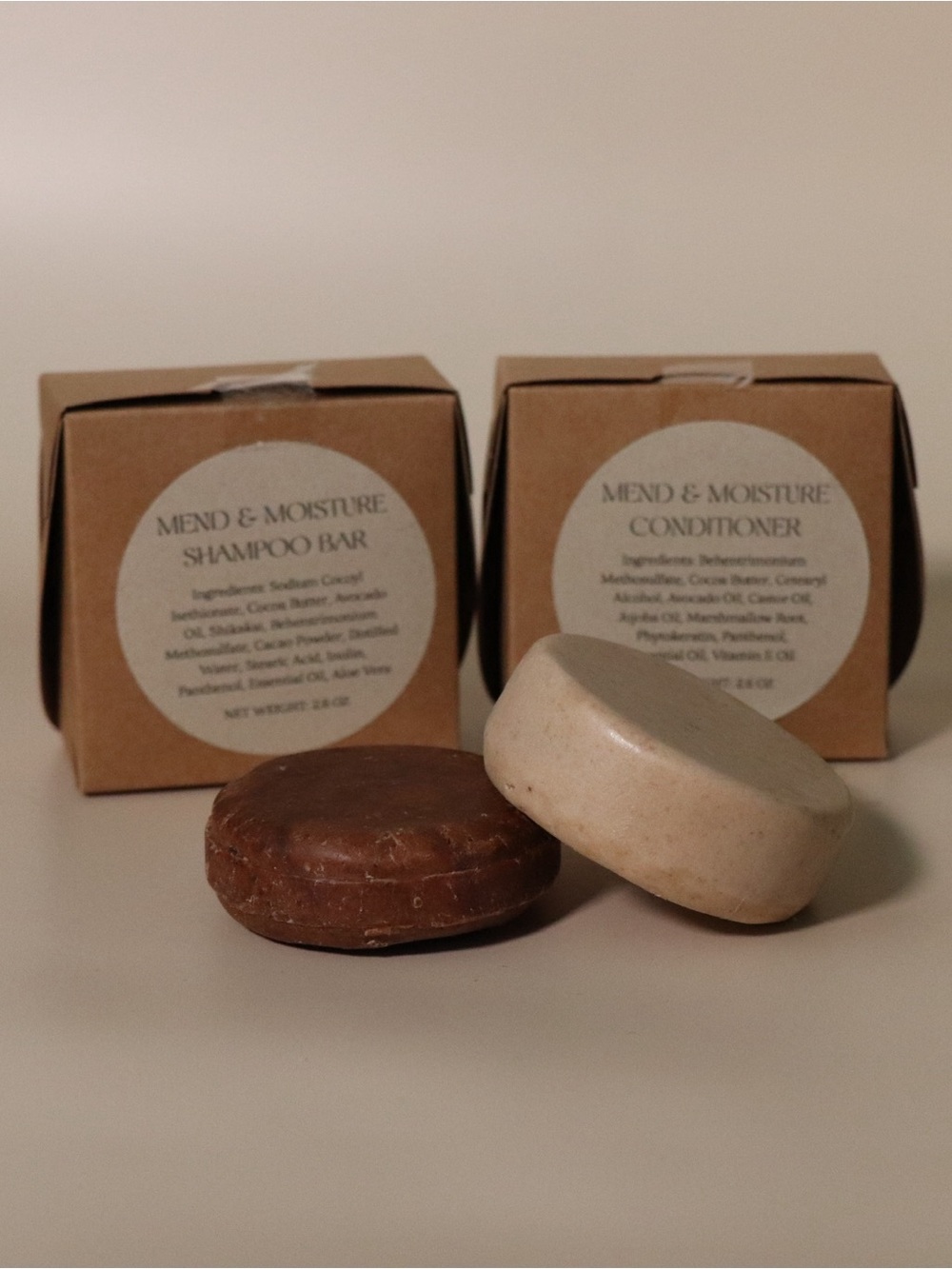 Mend & Moisture Shampoo & Conditioner Bar